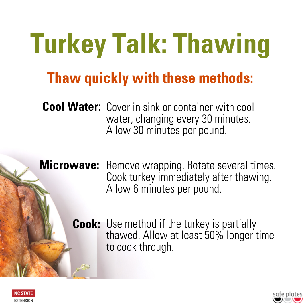 Safe ways to thaw and cook a frozen turkey - Farm and Dairy