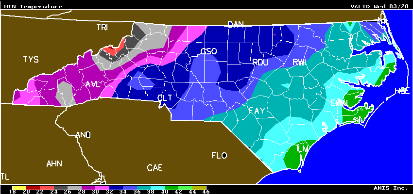 Late Sunday Afternoon Observations on This “Cool” Weather Pattern (3.17.13)  NC State Extension