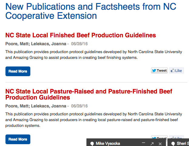 Learn About New Publications And Factsheets | NC State Extension