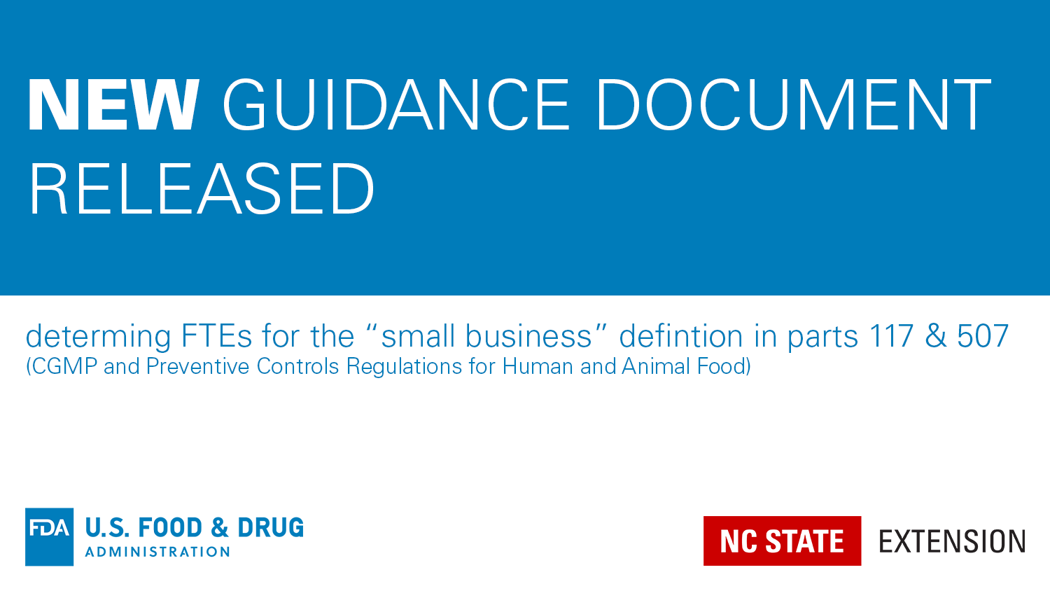 now-available-new-fda-guidance-for-small-business-size-nc-state