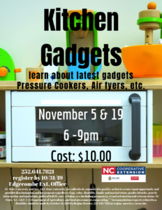 Cover photo for Kitchen Gadgets