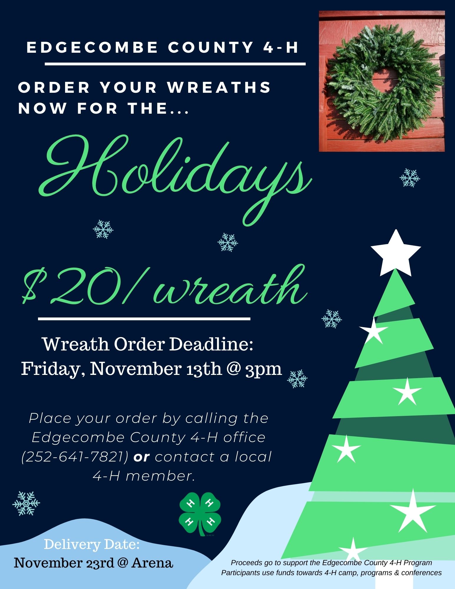 4-H Wreath Fundraiser | N.C. Cooperative Extension