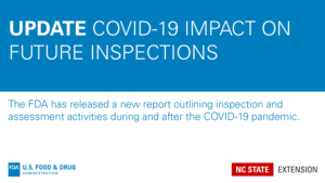 COVID-19 Impacts on future inspections banner image