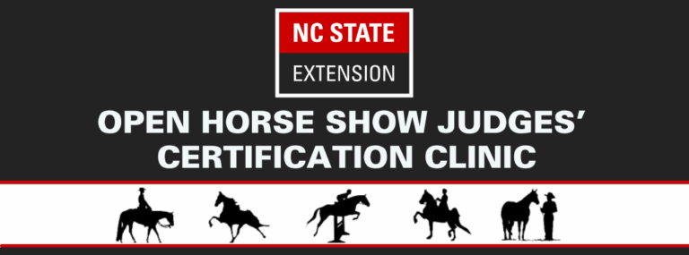 open-horse-show-judges-certification-clinic-nc-state-extension