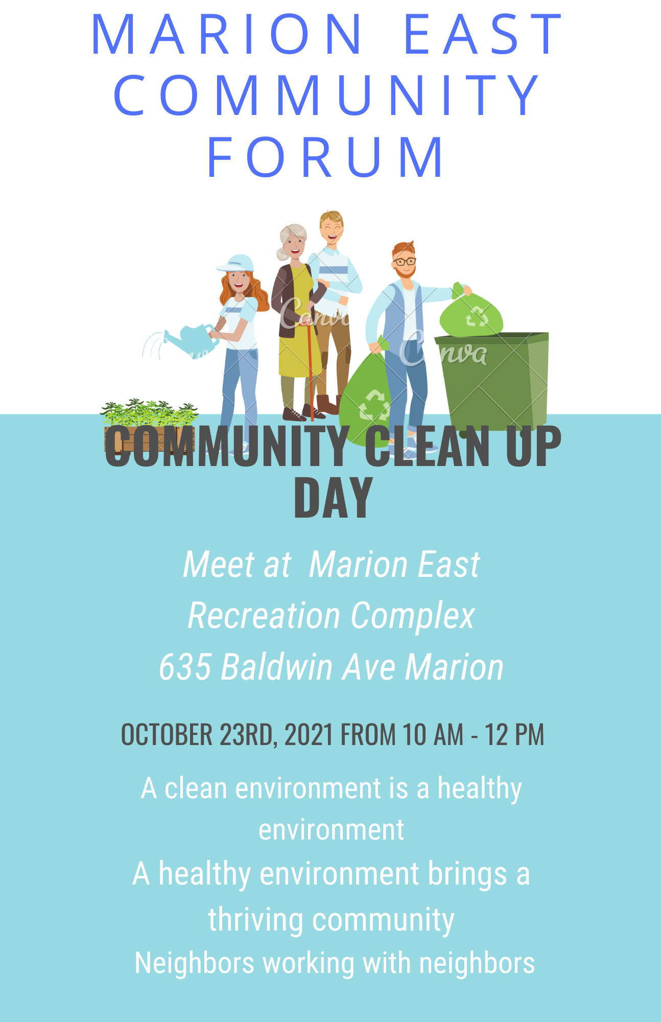 Marion East Clean Up Day | N.C. Cooperative Extension