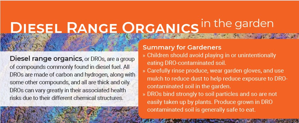 Diesel Range Organics in the Garden | NC State Extension