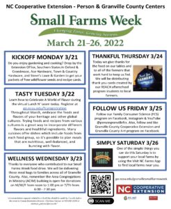 Cover photo for Small Farms Week