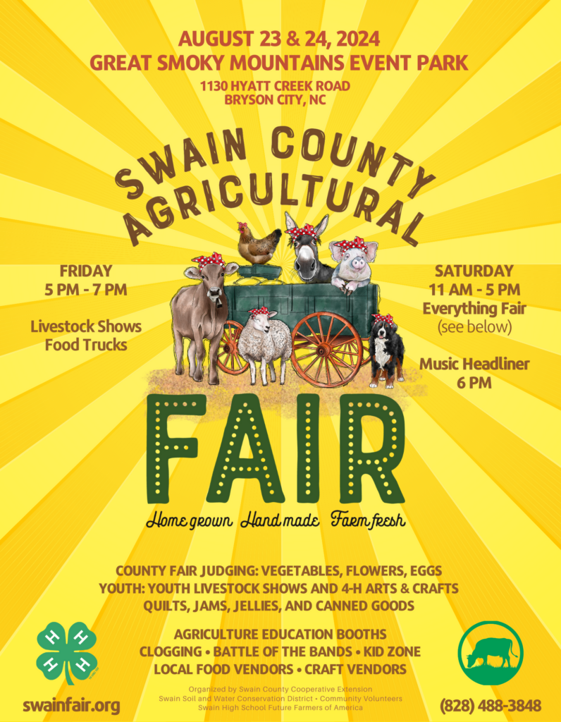 2024 Swain County Agricultural Fair N.C. Cooperative Extension