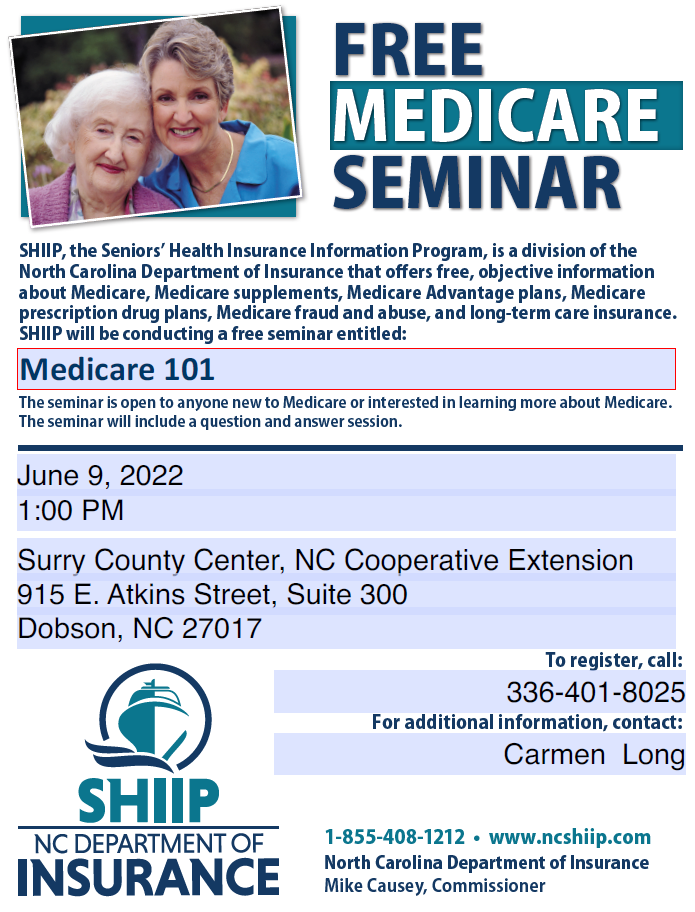 Free Medicare Seminar 