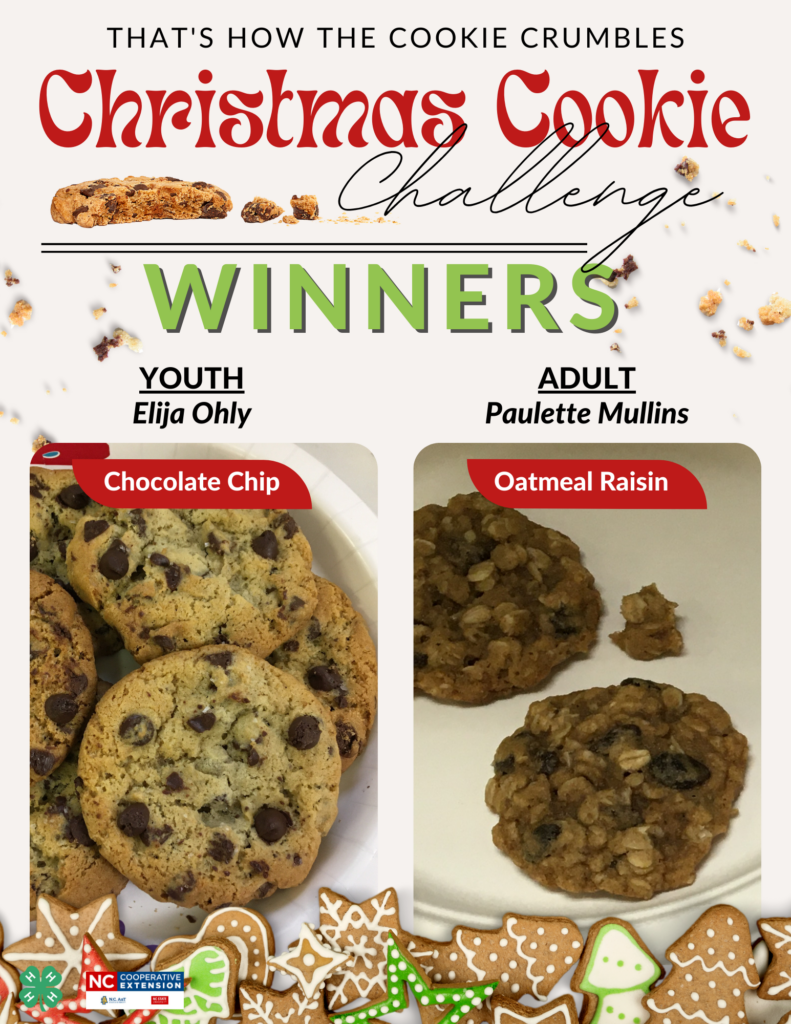 Winners of That’s How the Cookie Crumbles Christmas Cookie Challenge
