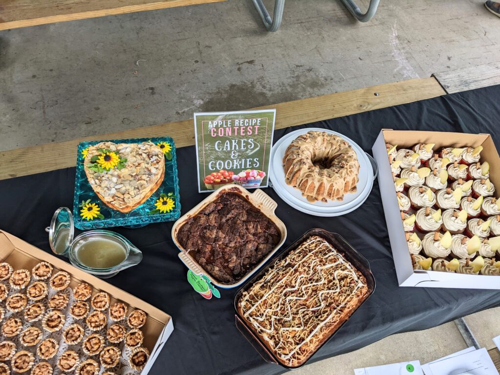 2023 Apple Recipe Contest at the NC Apple Festival Mainstage N.C