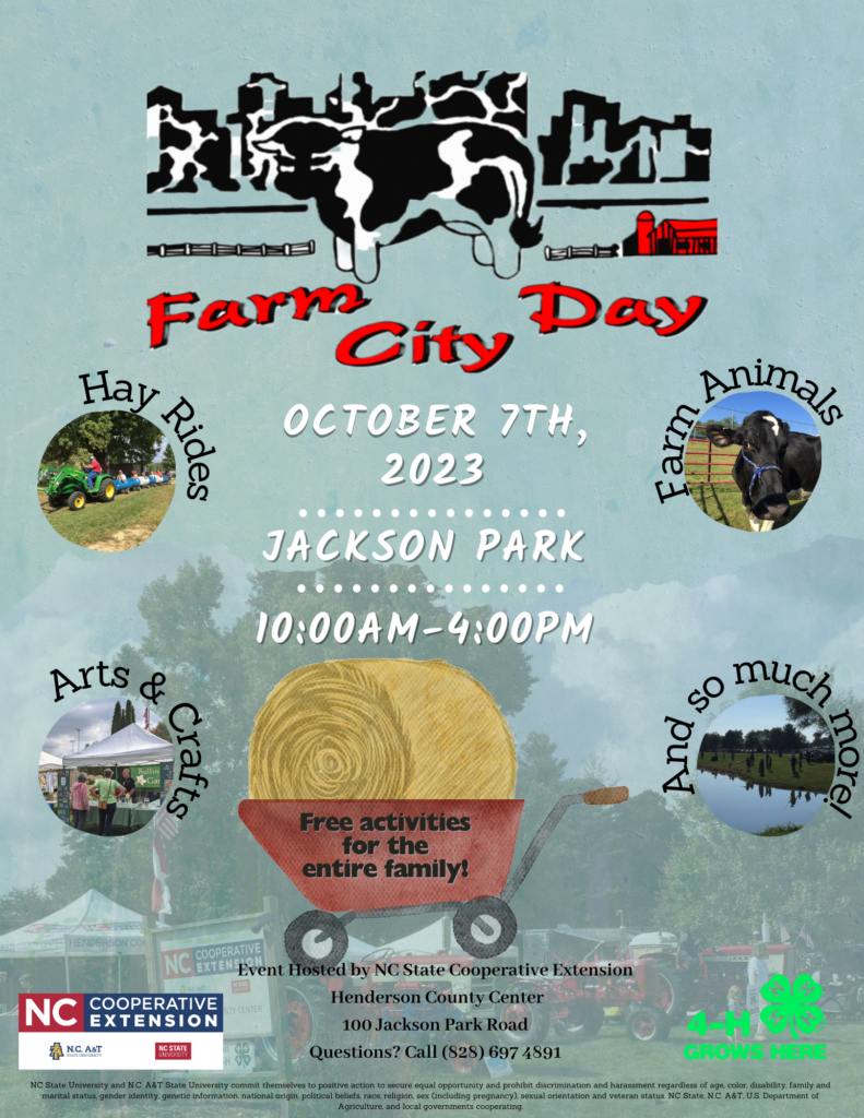 Farm City Day N.C. Cooperative Extension