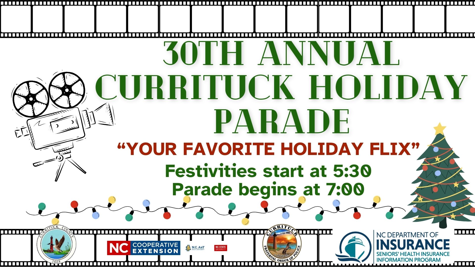 30th Annual Currituck Holiday Parade and Tree Lighting N.C