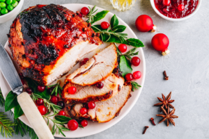 cranberry glazed pork roast