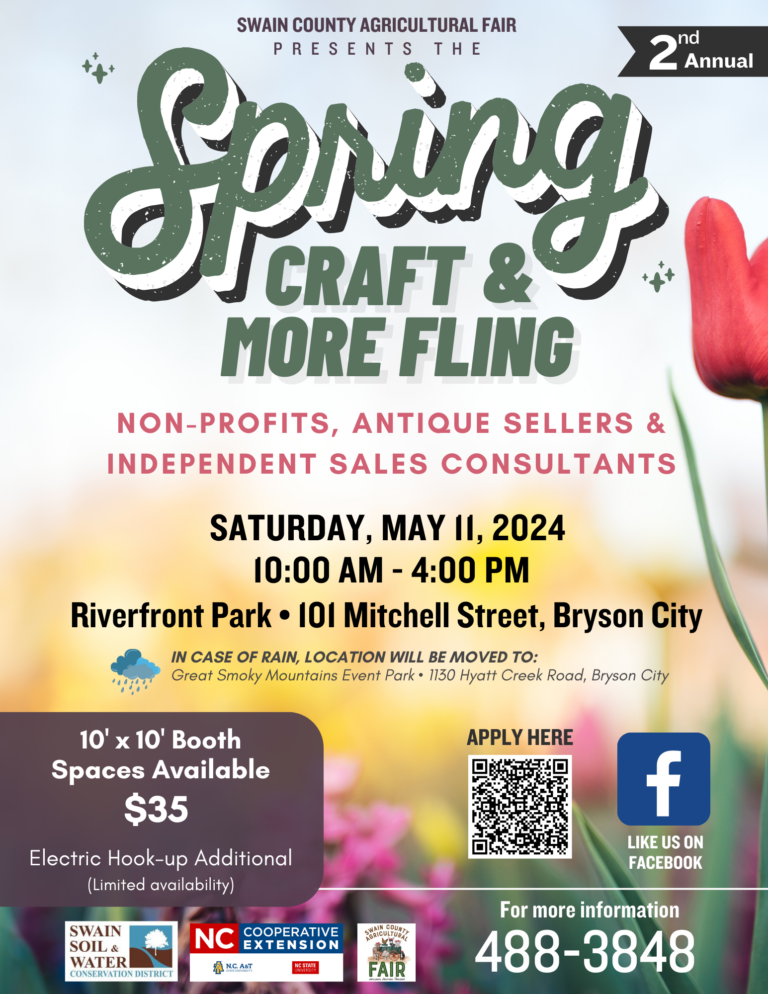 Attention Vendors: 2024 Spring Craft & More Fling | N.C. Cooperative ...