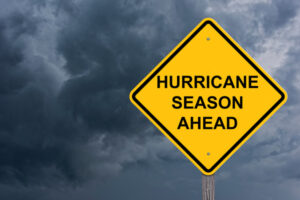 Hurricane Season Ahead Sign