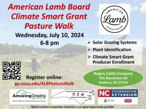 Cover photo for American Lamb Board Climate Smart Grant Pasture Walk