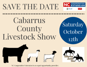 Cover photo for 2024 Cabarrus County Livestock Show