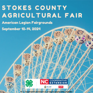 Cover photo for 2024 Stokes County Agricultural Fair Livestock Shows