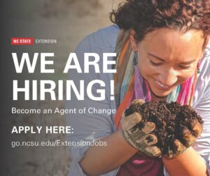 Cover photo for We Are Hiring! Extension Agent, Ag - Horticulture