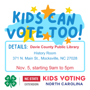 Cover photo for Kids Voting - Davie County