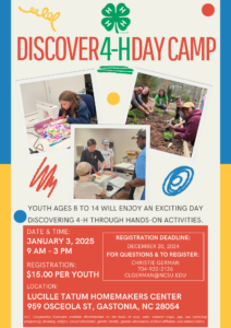 Cover photo for Discover 4-H Day Camp