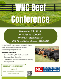 WNC Beef Conference