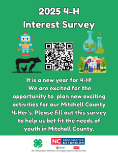 Cover photo for 4-H 2025 Interest Survey