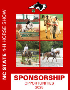 Cover photo for 2025 NC 4-H Horse Program Sponsorship Opportunities